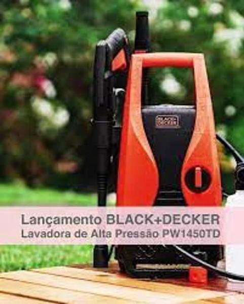 Imagem de Lavadora Alta Pressão 1400W 1520Psi Auto Black+Decker 127V