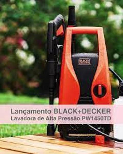 Imagem de Lavadora Alta Pressão 1400W 1520Psi Auto Black+Decker 127V