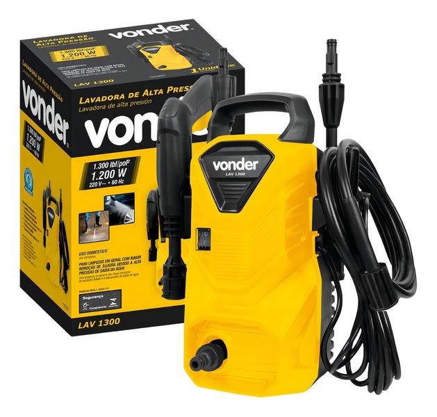 Lavadora Alta Pressão LAV 1300 220v Vonder Lavadora Alta Pressão LAV 1300 220v Vonder