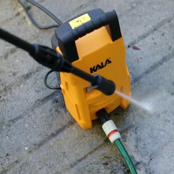 Imagem de Lavadora Alta Pressão Lava Rápido Lava Car Com Aplicador Detergente 1200W Kala