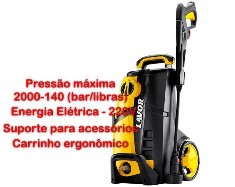 Imagem de Lavadora Alta Pressão Lvr 3 140 Lavor 1900w 2000psi 220V