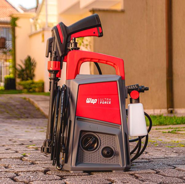 Imagem de Lavadora Alta Pressão Ousada Red Desobstruidora Ultra Force 1300psi Wap 220V