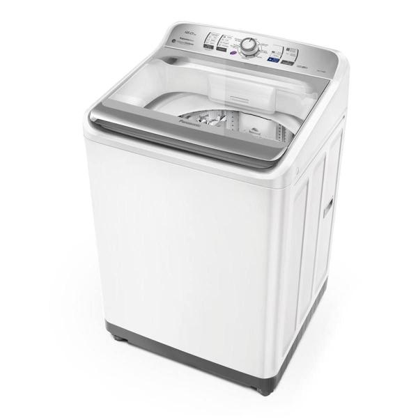 Imagem de Lavadora Automática 12KG, Panasonic NA-F120B1WA Cesto Inox, Branca, 220V