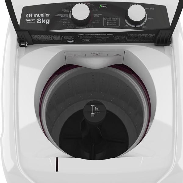 Imagem de Lavadora Automática Mueller Energy 8kg Branco 127v