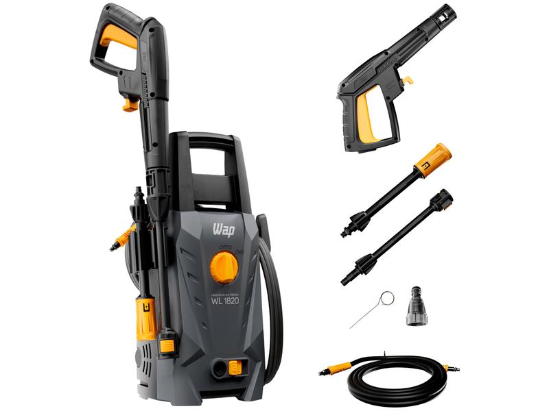 Lavadora de Alta pressão e Desobstruidora WAP - 1500 PSI 1400W Ultra WL 1820 Lavadora de Alta pressão e Desobstruidora WAP - 1500 PSI 1400W Ultra WL 1820