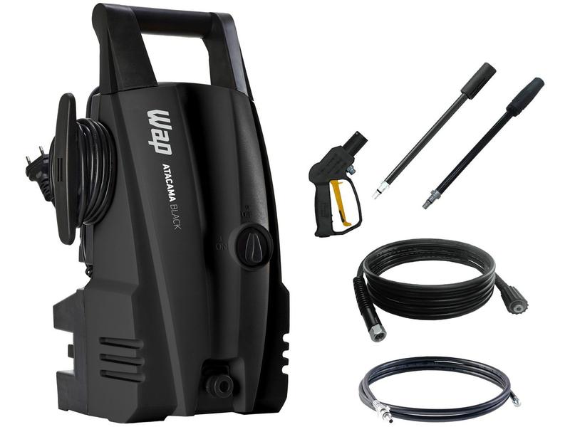 Lavadora de Alta Pressão e Desobstruidora WAP 1500PSI 1400W  Atacama Black Ultra