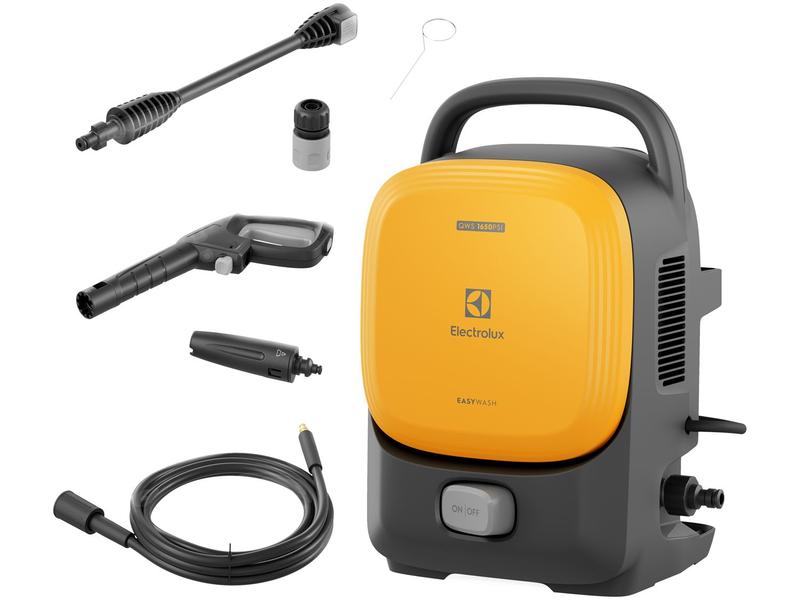 Lavadora de Alta Pressão Electrolux 1650 PSI - 1400W EasyWash QWS1650 Lavadora de Alta Pressão Electrolux 1650 PSI - 1400W EasyWash QWS1650