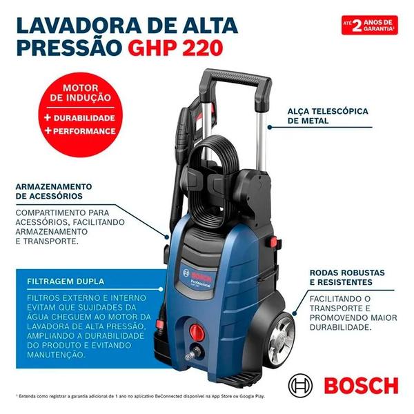 Imagem de Lavadora de Alta Pressão GHP 220 2200 Libras 220V 0600910EE0000