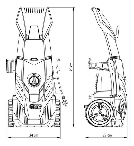 Imagem de Lavadora De Alta Pressão Master 1800w 127v Tramontina 1900ps