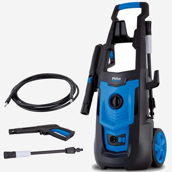 Lavadora De Alta Pressão Philco Pla3100 Azul 1800w 2100psi 127v - BRITANIA Lavadora De Alta Pressão Philco Pla3100 Azul 1800w 2100psi 127v - BRITANIA