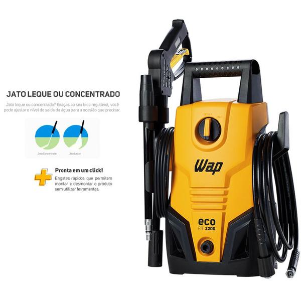 Imagem de Lavadora de Alta Pressão Wap Eco Fit 2200 1500PSI 127V