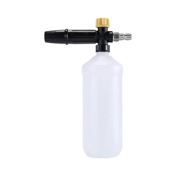 Lavadora de Pressão Ajustável com Canhão de Espuma - Ideal para Limpeza de Carros Imagem de Lavadora de Pressão Ajustável com Canhão de Espuma - Ideal para Limpeza de Carros