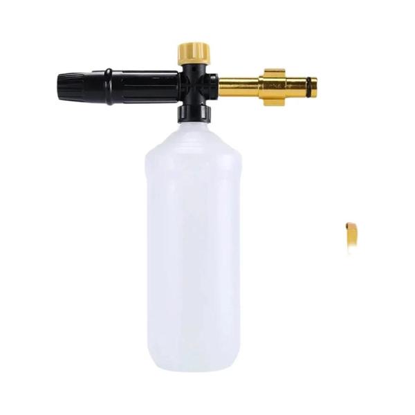 Lavadora de Pressão Ajustável com Canhão de Espuma - Ideal para Limpeza de Carros Imagem de Lavadora de Pressão Ajustável com Canhão de Espuma - Ideal para Limpeza de Carros