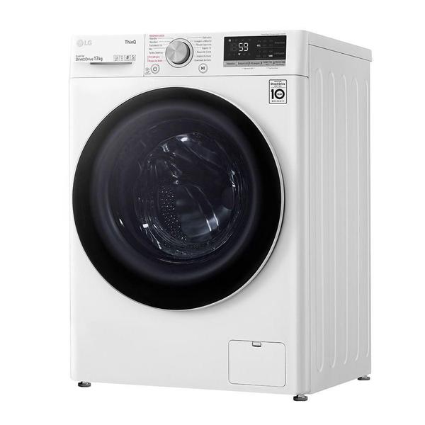 Imagem de Lavadora de Roupa LG Smart VC4 FV5013WC4 com Inteligência Artificial AIDD 13 Kg Branca