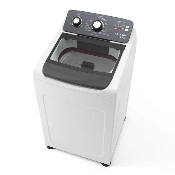 Imagem de Lavadora de Roupas Automática Mueller 13Kg Ultracentrifugação e Ciclo Rápido Branca MLA13  127 Volts