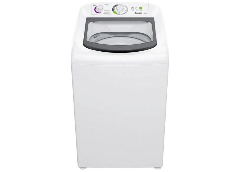 Lavadora de Roupas Consul 9kg 16 Programas de Lavagem Branca CWB09 Lavadora de Roupas Consul 9kg 16 Programas de Lavagem Branca CWB09