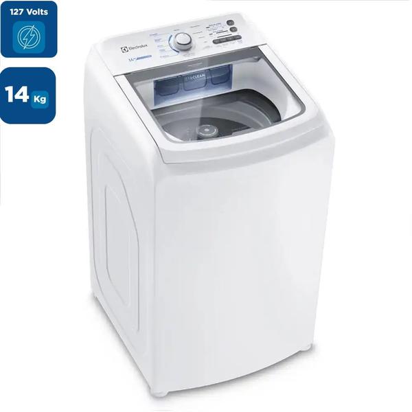 Imagem de Lavadora de Roupas Electrolux 14Kg Essential Care Jet&Clean e Ultra Filter Branca LED14 - 127 Volts