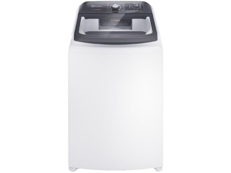 Lavadora de Roupas Electrolux 15kg Cesto Inox 11 Programas de Lavagem Branco Premium Care ...