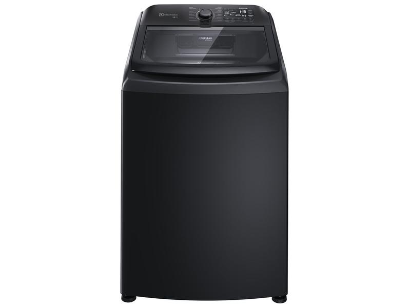 Lavadora de Roupas Electrolux 18kg Preta Cesto Inox 11 Programas de Lavagem LEB18 Lavadora de Roupas Electrolux 18kg Preta Cesto Inox 11 Programas de Lavagem LEB18