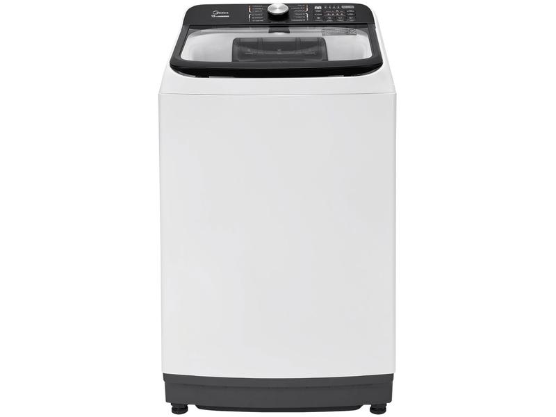 Imagem de Lavadora de Roupas Midea 13kg Cesto Inox 13 Programas de Lavagem Branca Wave Agitator