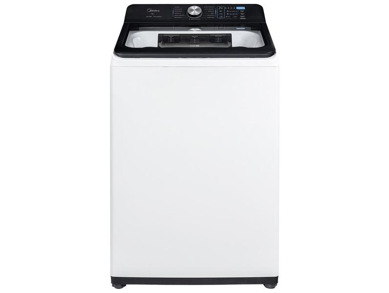 Lavadora de Roupas Midea 14kg Cesto Inox 13 Programas de Lavagem Branca MA512W140A/WK04 Lavadora de Roupas Midea 14kg Cesto Inox 13 Programas de Lavagem Branca MA512W140A/WK04