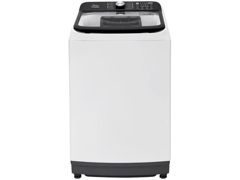 Lavadora de Roupas Midea 15kg Cesto Inox Branca Wave Agitator Lavadora de Roupas Midea 15kg Cesto Inox Branca Wave Agitator
