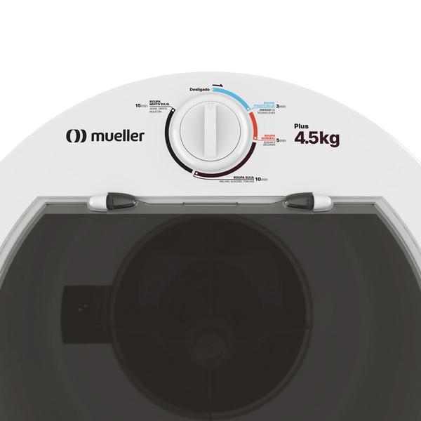 Imagem de Lavadora de Roupas Mueller 4,5 Kg Semiautomática Plus Branco 110V