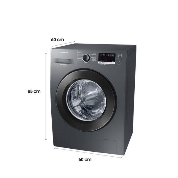 Imagem de Lavadora de Roupas Samsung 11kg Inox com 11 Programas de Lavagem WW11J4473PX