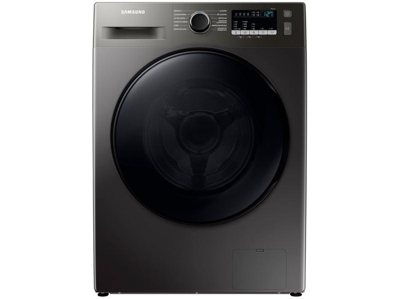 Lavadora de Roupas Samsung Inverter 11kg Cesto Inox 12 Programas de Lavagem Preta WW11T404...
