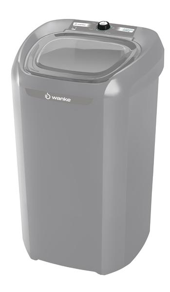 Imagem de Lavadora de Roupas Wanke Premium 20Kg LWBE201T Cinza 220V