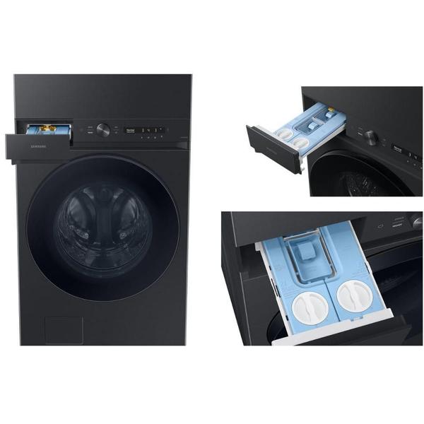 Imagem de Lavadora e Secadora Samsung Wh17d Laundy 17Kg Black 110V