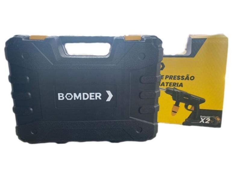 Imagem de Lavadora Portátil Alta Pressão Com 2 Bateria Recarregáveis - Bomder