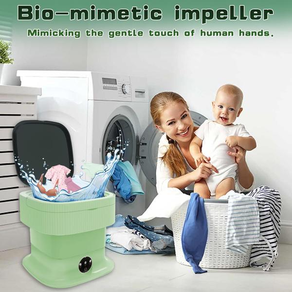 Imagem de Lavadora portátil YLTIMER 16L Versatile Small Green