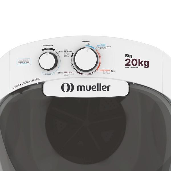 Imagem de Lavadora Semiautomática Tanquinho Mueller 20Kg Big