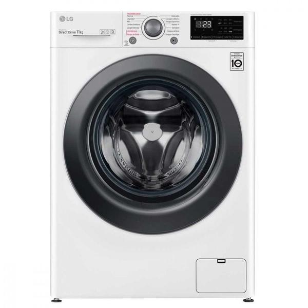 Imagem de Lavadora Smart LG FV3011WG4 VC5 com Inteligência Artificial AIDD 11kg Branco 127v