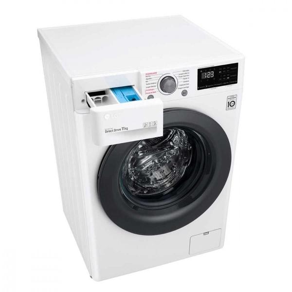 Imagem de Lavadora Smart LG FV3011WG4 VC5 com Inteligência Artificial AIDD 11kg Branco 220v