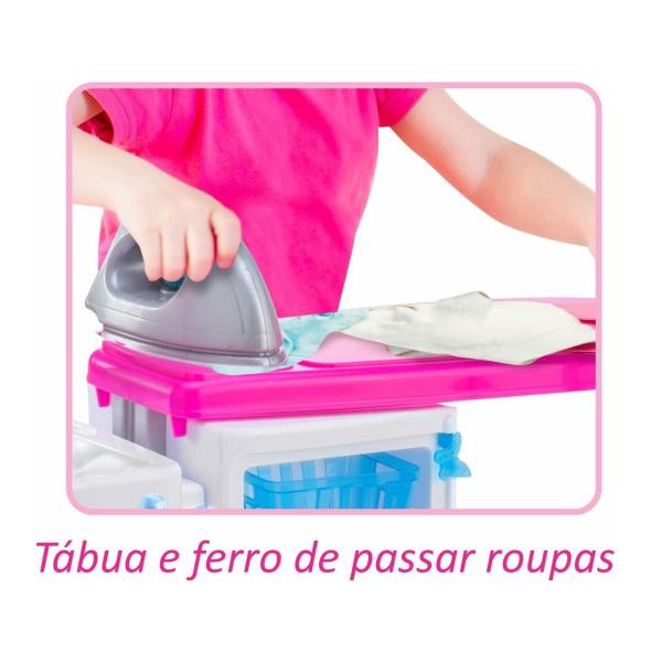 Imagem de Lavanderia De Brinquedo Sai Água E Com Tabua De Passar