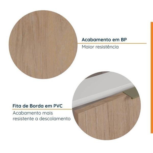 Imagem de Lavanderia Modulada 2 Peças sem Tampo sem Rodapé Ipanema Cabecasa Madeiramadeira Acácia