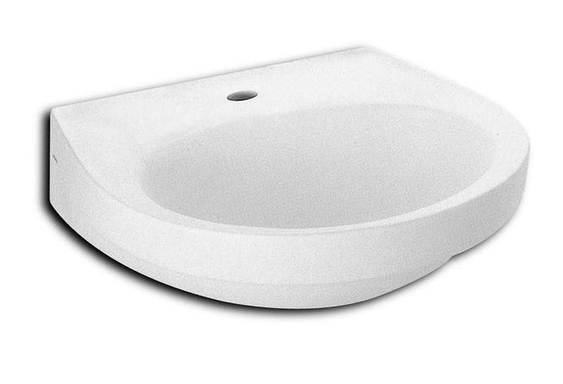 Imagem de Lavatorio parati 47x42 branco oval logasa