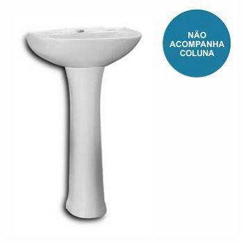 Lavatório Saveiro 47X38,5cm Branco - Celite Imagem de Lavatório Saveiro 47X38,5cm Branco - Celite