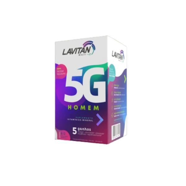 Imagem de Lavitan 5G Homem 60 Comprimidos - Cimed