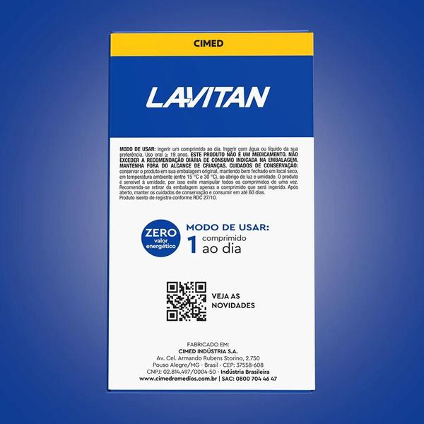 Imagem de Lavitan A-Z Original Com 60 Comprimidos - Cimed