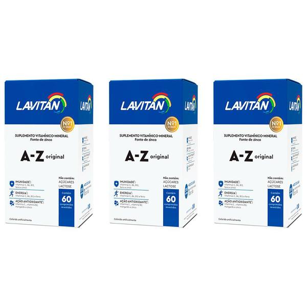 Imagem de Lavitan A-z Suplemento Vitamínico E Mineral Com Zinco 180 Comprimidos