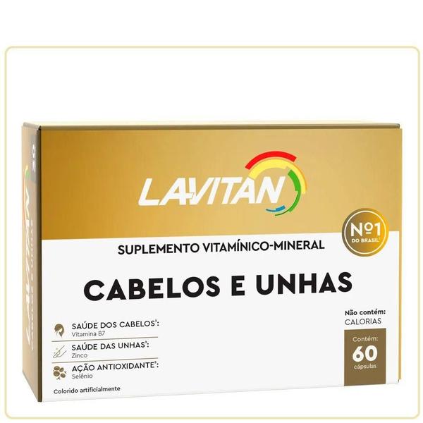 Imagem de Lavitan Cabelos e Unhas Com 60Caps - Cimed