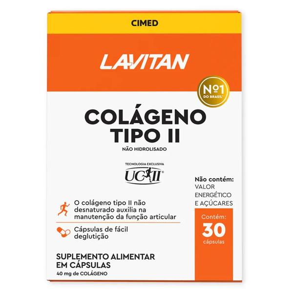 Imagem de Lavitan Colágeno Tipo 2 II Polivitamínico 30 Cps - Cimed