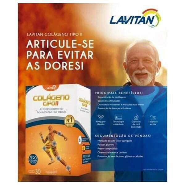 Imagem de Lavitan colageno tipo ii com 30cps