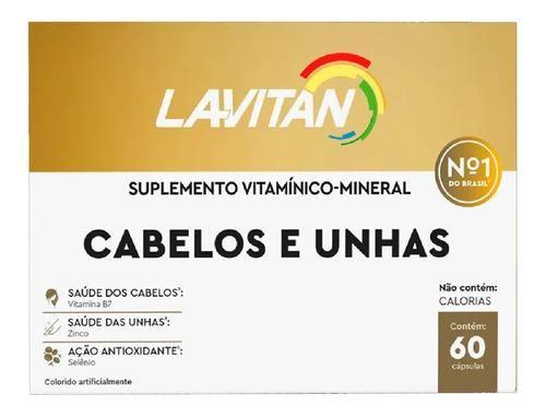 Imagem de Lavitan Hair Cabelos e Unhas 4x60 Caps