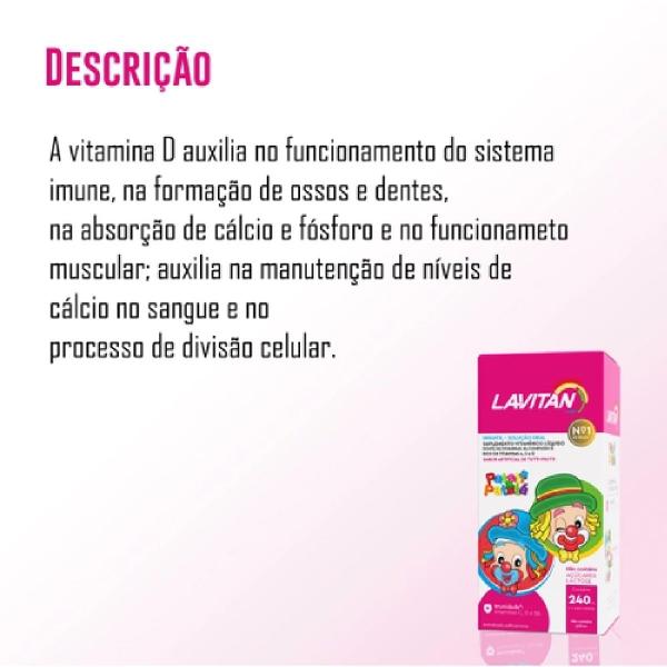 Imagem de Lavitan Kids Patati Patata 240 ML Tutti-Frutti Solução Oral - Cimed