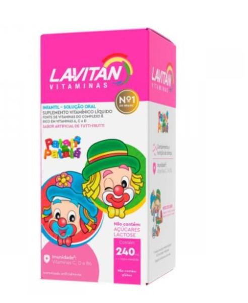 Imagem de Lavitan Kids Sabor Tutti-Frutti Lavitan 240Ml Solução Oral