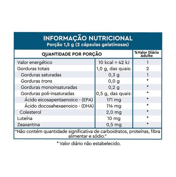 Imagem de Lavitan Luteína 10mg   Zeaxantina   Ômega 3 60Cps - Cimed